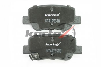 959 р. Колодки тормозные задние (4шт.) KORTEX Toyota Avensis T270 седан дорестайлинг (2008-2011)  с доставкой в г. Белгород. Увеличить фотографию 3