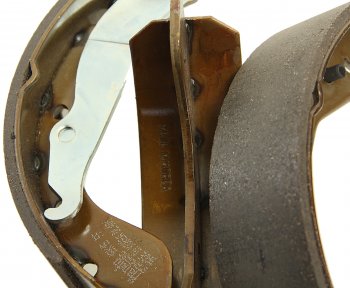 1 369 р. Колодки тормозные задние барабанные (4шт.) MANDO Daewoo Nexia дорестайлинг (1995-2008)  с доставкой в г. Белгород. Увеличить фотографию 2