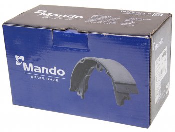 1 799 р. Колодки тормозные задние барабанные (4шт.) MANDO Hyundai Accent 3 MC седан (2005-2011)  с доставкой в г. Белгород. Увеличить фотографию 2