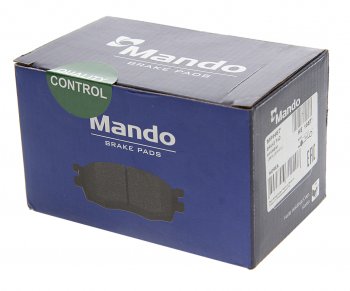 2 699 р. Колодки тормозные передние (4шт.) MANDO KIA Ceed 2 JD дорестайлинг, хэтчбэк (2012-2015)  с доставкой в г. Белгород. Увеличить фотографию 3