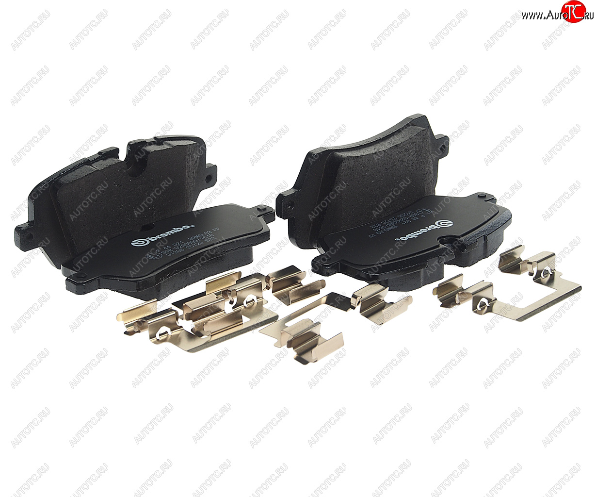 5 999 р. Колодки тормозные задние (4шт.) BREMBO Land Rover Range Rover 5 L460 (2021-2025)  с доставкой в г. Белгород