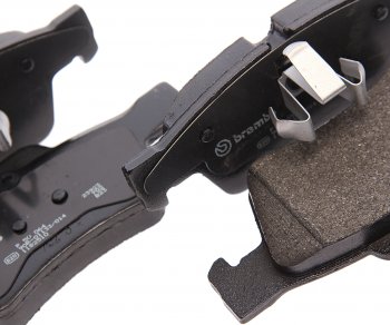 6 849 р. Колодки тормозные задние (4шт.) BREMBO Mercedes-Benz ML class W164 рестайлинг (2008-2011)  с доставкой в г. Белгород. Увеличить фотографию 2