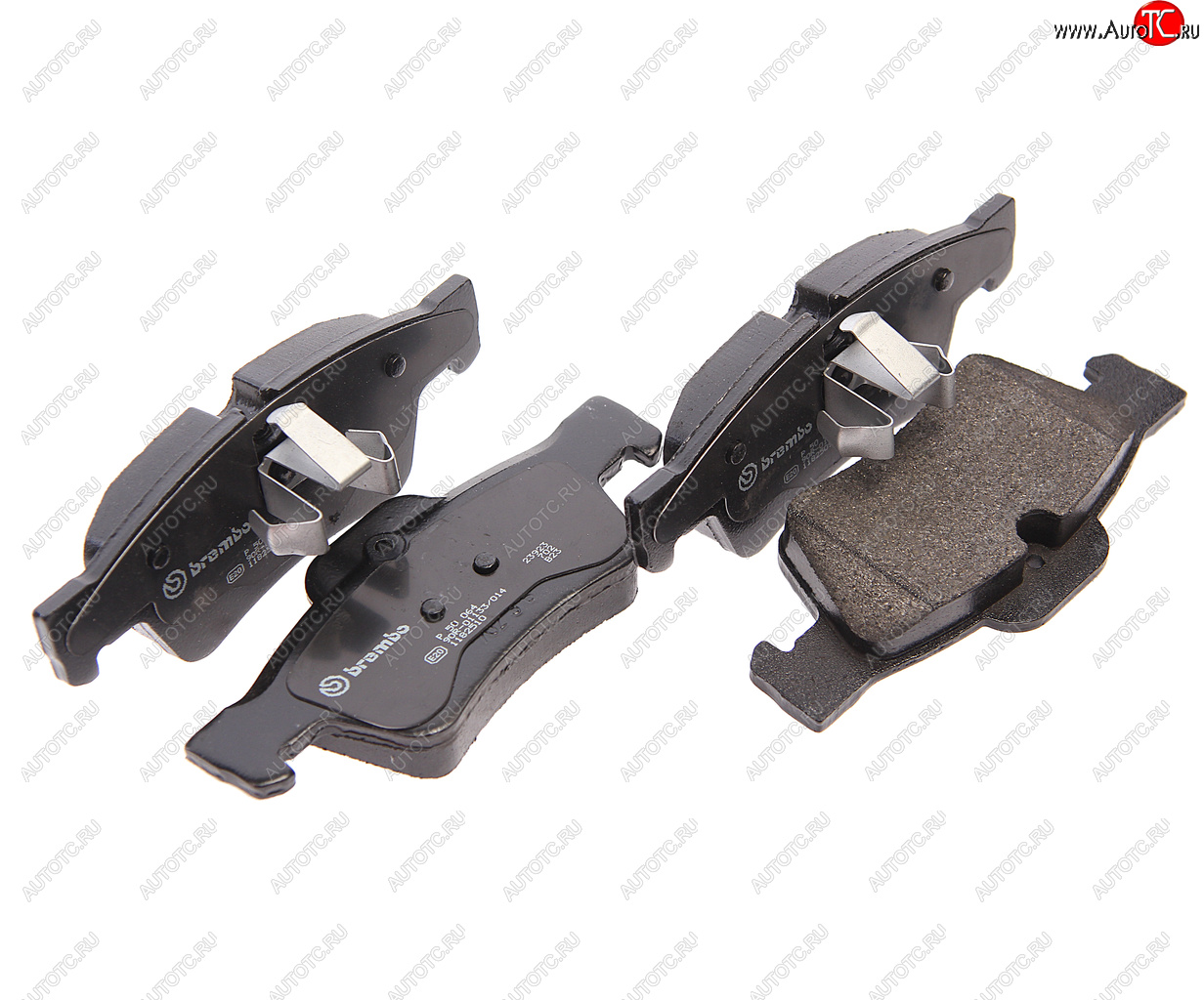 6 849 р. Колодки тормозные задние (4шт.) BREMBO Mercedes-Benz ML class W164 рестайлинг (2008-2011)  с доставкой в г. Белгород