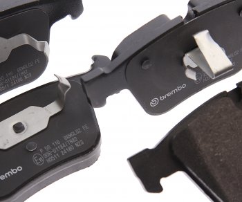 11 499 р. Колодки тормозные задние (4шт.) BREMBO Mercedes-Benz ML class W164 рестайлинг (2008-2011)  с доставкой в г. Белгород. Увеличить фотографию 2