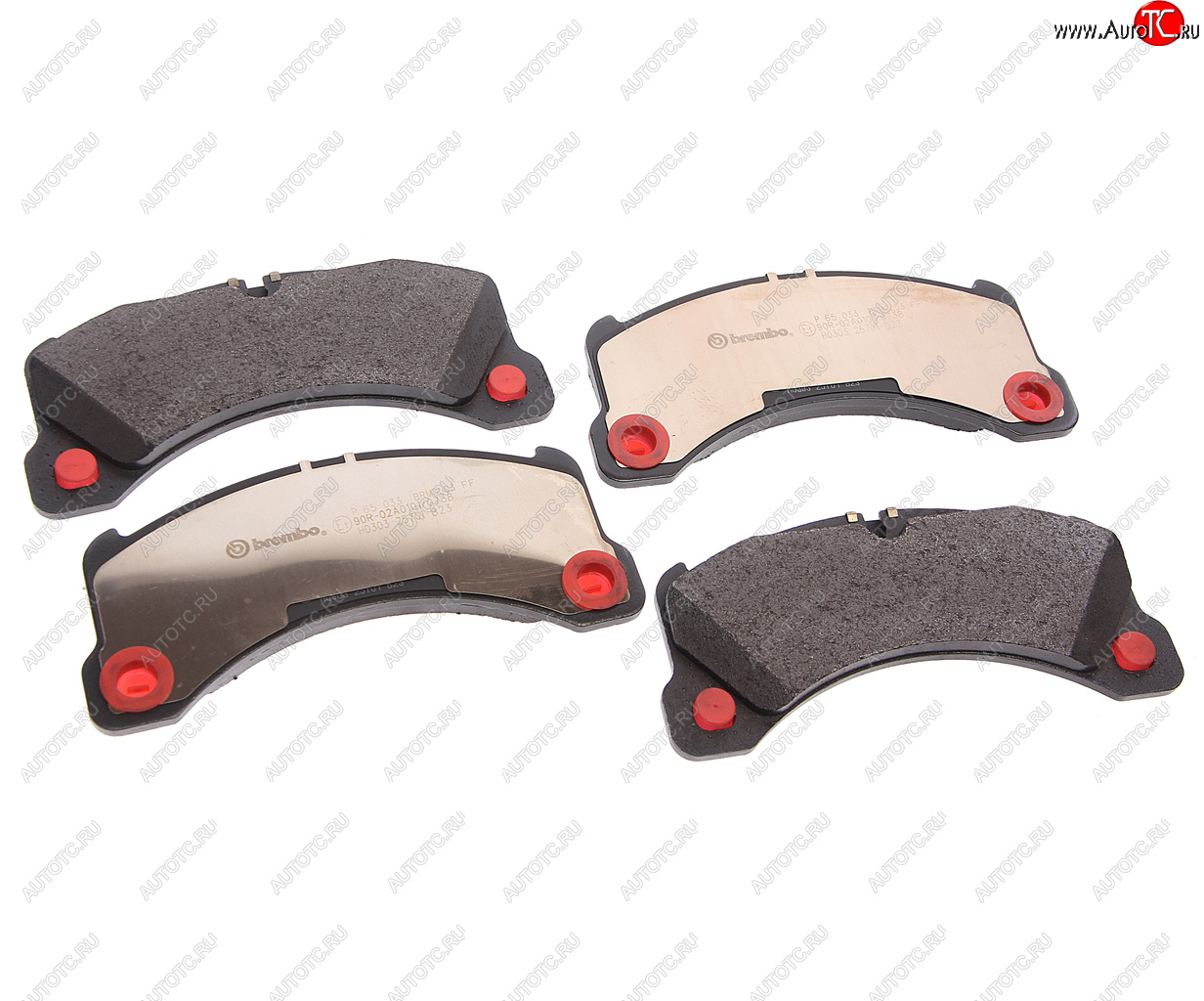 14 999 р. Колодки тормозные передние (4шт.) BREMBO Volkswagen Touareg 2 NF дорестайлинг (2010-2014)  с доставкой в г. Белгород