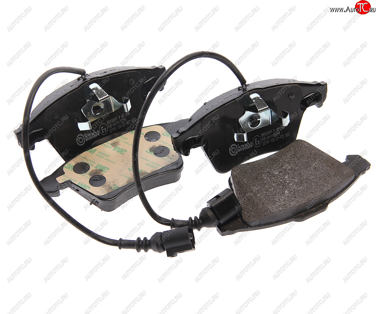 4 999 р. Колодки тормозные передние (4шт.) BREMBO Volkswagen Touareg 1 GP рестайлинг (2006-2010)  с доставкой в г. Белгород