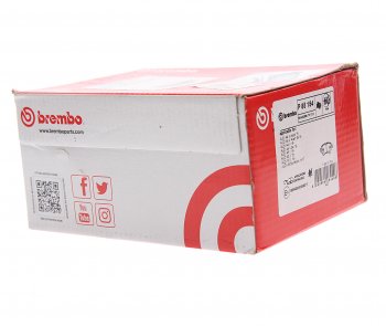4 899 р. Колодки тормозные задние BREMBO Volkswagen Touareg 2 NF дорестайлинг (2010-2014)  с доставкой в г. Белгород. Увеличить фотографию 3