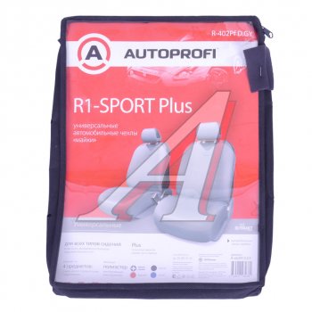 1 779 р. Универсальные чехлы сидений (майка, 4 предм., полиэстер) Sport Plus AUTOPROFI  KIA Optima 1 GD седан (2000-2005) (черные)  с доставкой в г. Белгород. Увеличить фотографию 2