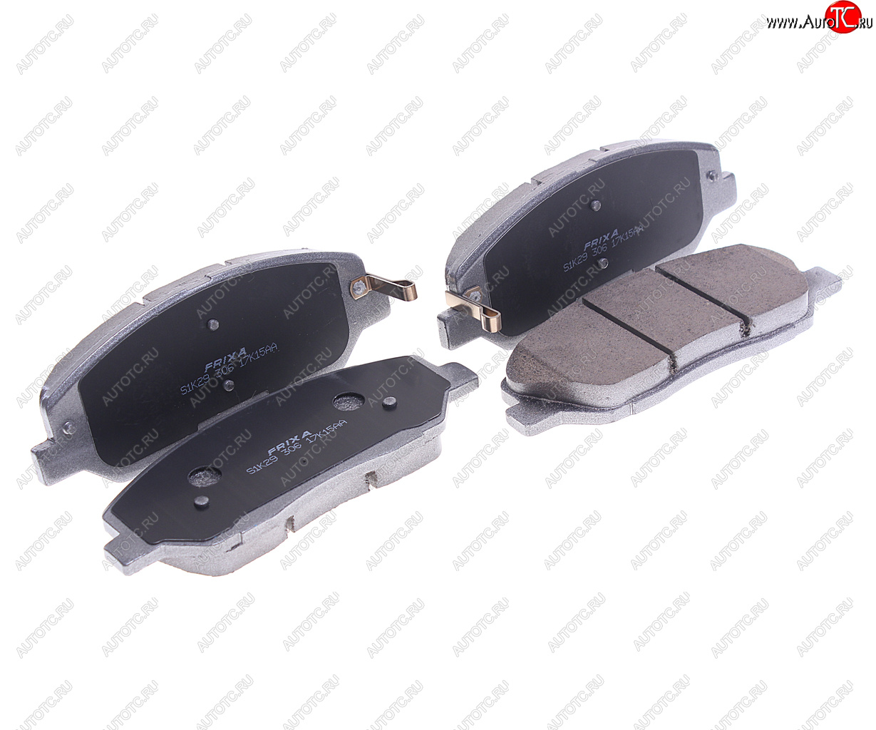 4 699 р. Колодки тормозные передние (4шт.) HANKOOK FRIXA Hyundai Santa Fe CM рестайлинг (2009-2012)  с доставкой в г. Белгород