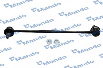 1 569 р. Стойка (тяга) переднего стабилизатора RH=LH MANDO Hyundai Santa Fe DM дорестайлинг (2012-2016)  с доставкой в г. Белгород. Увеличить фотографию 2