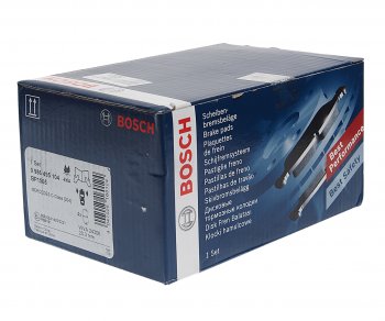 3 299 р. Колодки тормозные передние (4шт.) BOSCH Mercedes-Benz E-Class W211 дорестайлинг седан (2002-2006)  с доставкой в г. Белгород. Увеличить фотографию 2