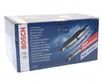 3 599 р. Колодки тормозные передние R17 (4шт.) BOSCH Opel Insignia A дорестайлинг седан (2008-2013)  с доставкой в г. Белгород. Увеличить фотографию 2