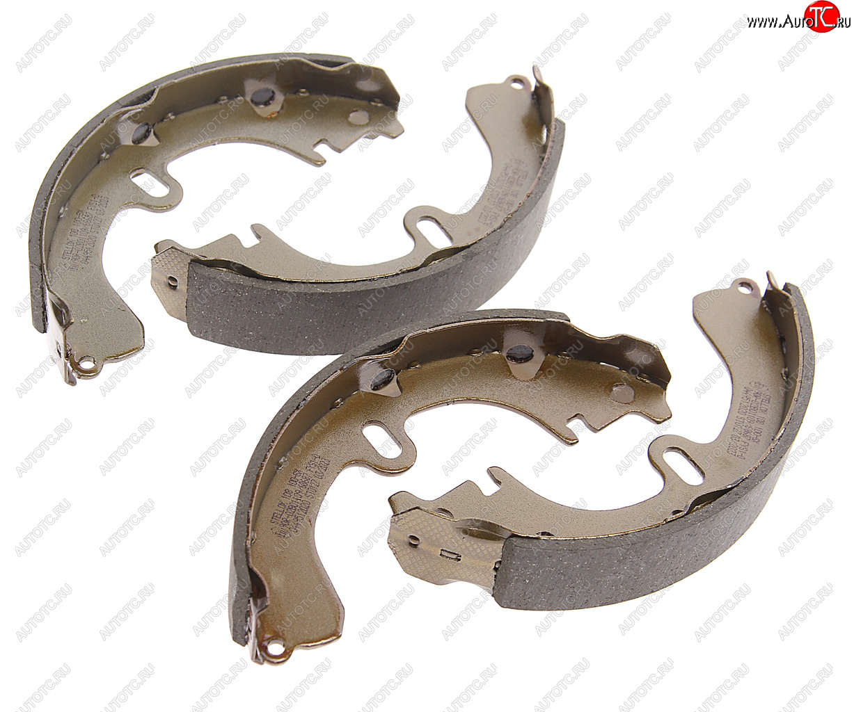 1 299 р. Колодки тормозные барабанные (4шт.) STELLOX Toyota Corolla E120 седан дорестайлинг (2000-2004)  с доставкой в г. Белгород