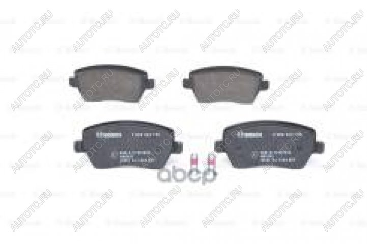 2 499 р. Колодки тормозные передние (4шт.) BOSCH Nissan Micra K11 5 дв. дорестайлинг (1992-2000)  с доставкой в г. Белгород