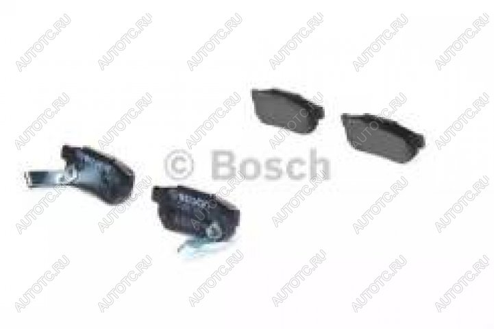 1 299 р. Колодки тормозные задние (4шт.) BOSCH Honda Civic FD седан дорестайлинг (2005-2008)  с доставкой в г. Белгород