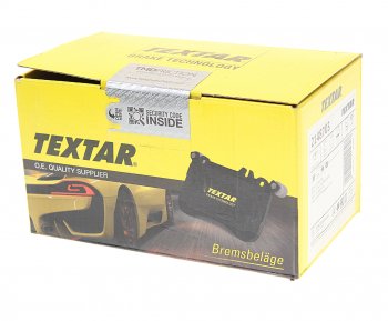 3 389 р. Колодки тормозные задние (4шт.) TEXTAR Land Rover Range Rover 5 L460 (2021-2025)  с доставкой в г. Белгород. Увеличить фотографию 2