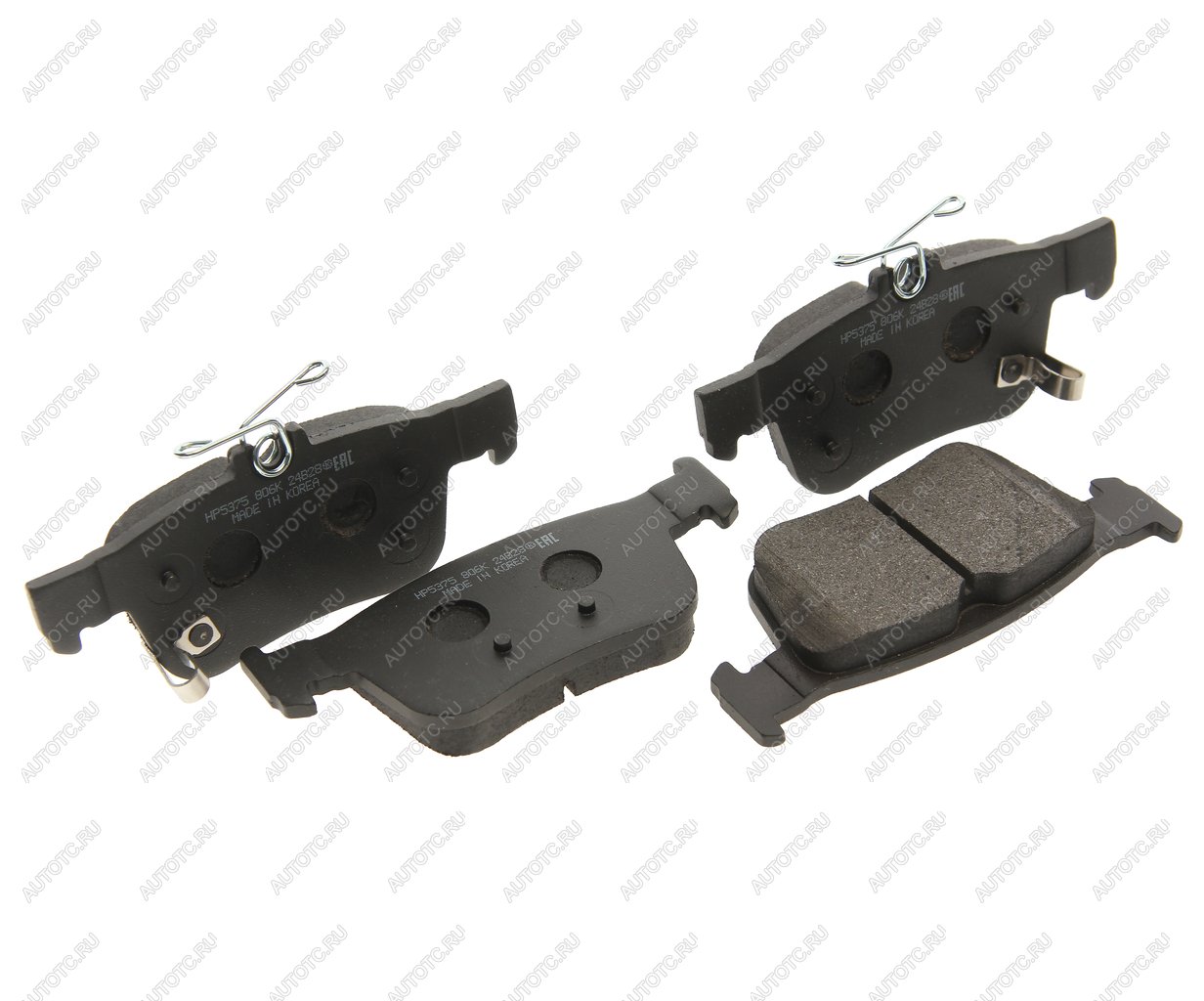 3 399 р. Колодки тормозные задние (4шт.) HSB Ford Mondeo MK5 CD391 дорестайлинг седан (2014-2018)  с доставкой в г. Белгород