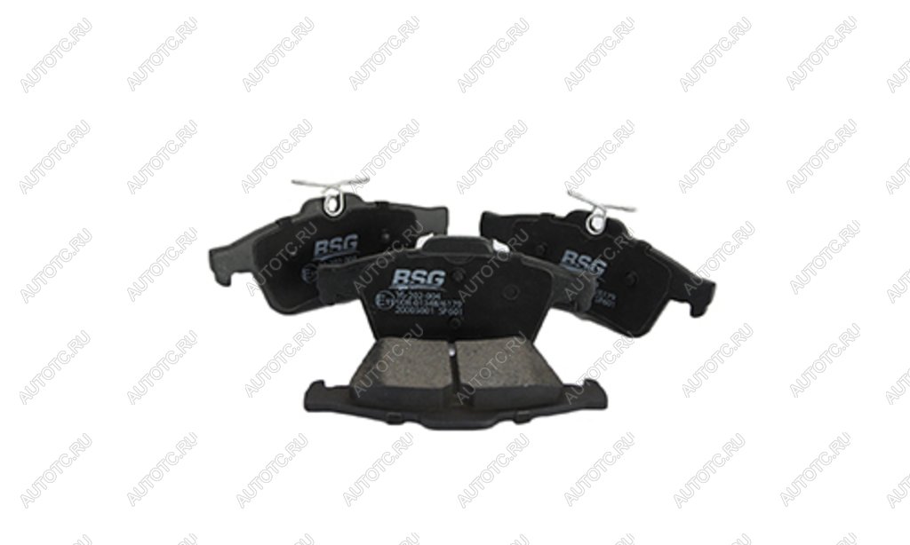 1 169 р. Колодки тормозные передние (4шт.) BSG Ford Focus 2  седан дорестайлинг (2004-2008)  с доставкой в г. Белгород
