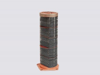 11 349 р. ТЕПЛООБМЕННИК Сердцевина теплообменника Рэно 650-1013600 для двигателя ЯМЗ 650-1013650 МАЗ 5336 (1990-2020)  с доставкой в г. Белгород. Увеличить фотографию 2