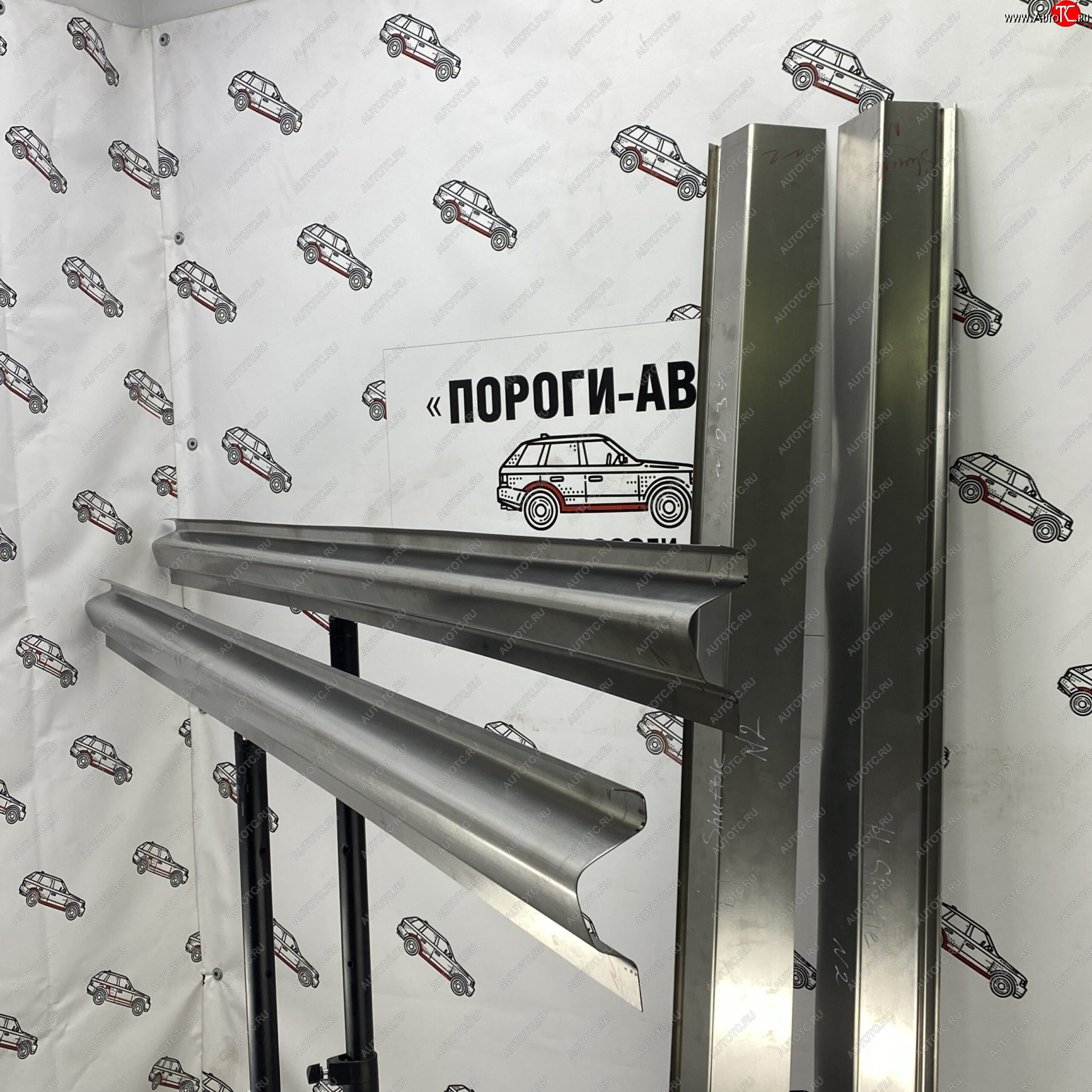 5 649 р. Ремкомплект порогов (2 шт.) Пороги-Авто Honda Civic EF седан (1987-1991) (Холоднокатанная сталь 1 мм)  с доставкой в г. Белгород
