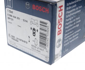 2 569 р. Колодки тормозные передние (4шт.) BOSCH Suzuki Vitara ET 3 дв. (1988-1999)  с доставкой в г. Белгород. Увеличить фотографию 2