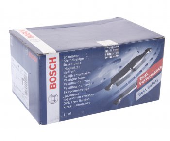4 749 р. Колодки тормозные передние (4шт.) BOSCH BMW 7 серия E38 дорестайлинг, седан (1994-1998)  с доставкой в г. Белгород. Увеличить фотографию 3