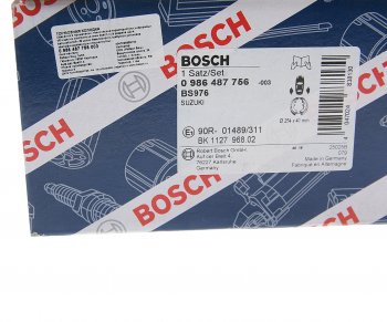 3 399 р. Колодки тормозные задние (4шт.) BOSCH Suzuki Grand Vitara JT 5 дверей 2-ой рестайлинг (2012-2016)  с доставкой в г. Белгород. Увеличить фотографию 4
