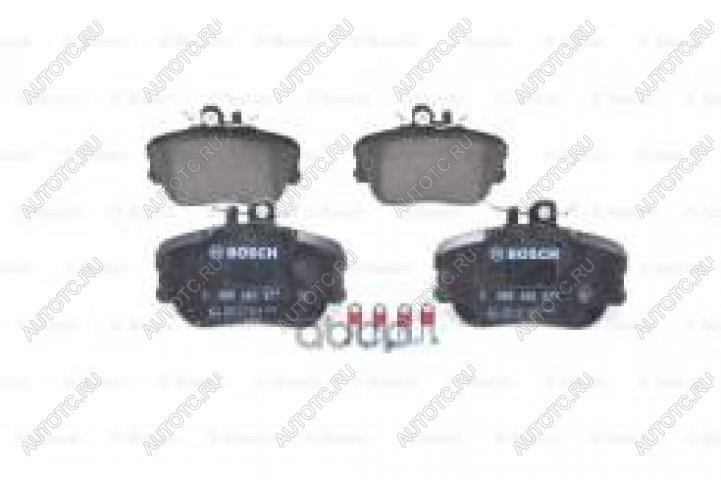 3 399 р. Колодки тормозные передние (4шт.) BOSCH Mercedes-Benz C-Class W202 дорестайлинг седан (1993-1997)  с доставкой в г. Белгород