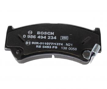 2 999 р. Колодки тормозные передние (4шт.) BOSCH Suzuki Baleno (2016-2025)  с доставкой в г. Белгород. Увеличить фотографию 4