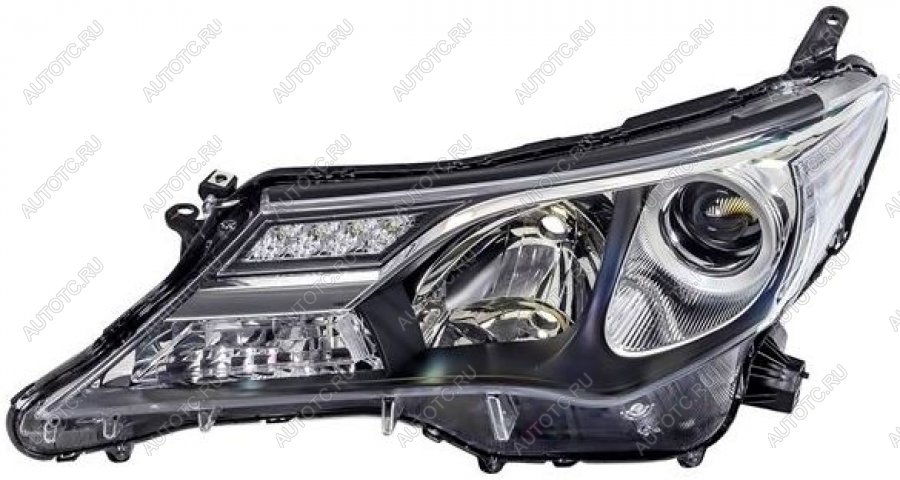 20 549 р. Левая фара (под корректор, диодная) BODYPARTS Toyota RAV4 XA40 5 дв. дорестайлинг (2012-2015)  с доставкой в г. Белгород