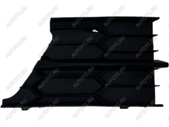 294 р. Правая решетка переднего бампера (пр-во Китай) BODYPARTS Skoda Superb (B6) 3T лифтбэк рестайлинг (2013-2015)  с доставкой в г. Белгород