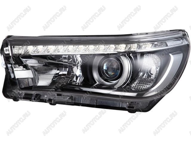 19 849 р. Левая фара (диодная) BODYPARTS Toyota Hilux AN120 1-ый рестайлинг (2017-2020)  с доставкой в г. Белгород