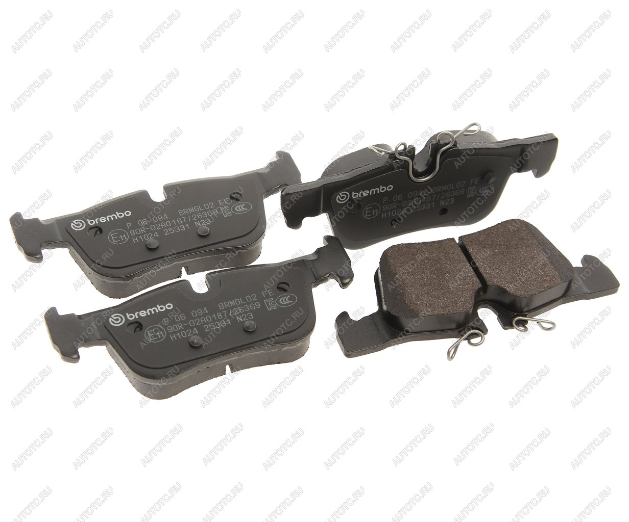 7 749 р. Колодки тормозные задние (4шт.) BREMBO BMW 2 серия F45 Active Tourer дорестайлинг (2014-2018)  с доставкой в г. Белгород