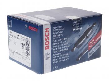 3 599 р. Колодки тормозные задние 4шт. BOSCH Volkswagen Polo 5 седан дорестайлинг (2009-2015)  с доставкой в г. Белгород. Увеличить фотографию 2