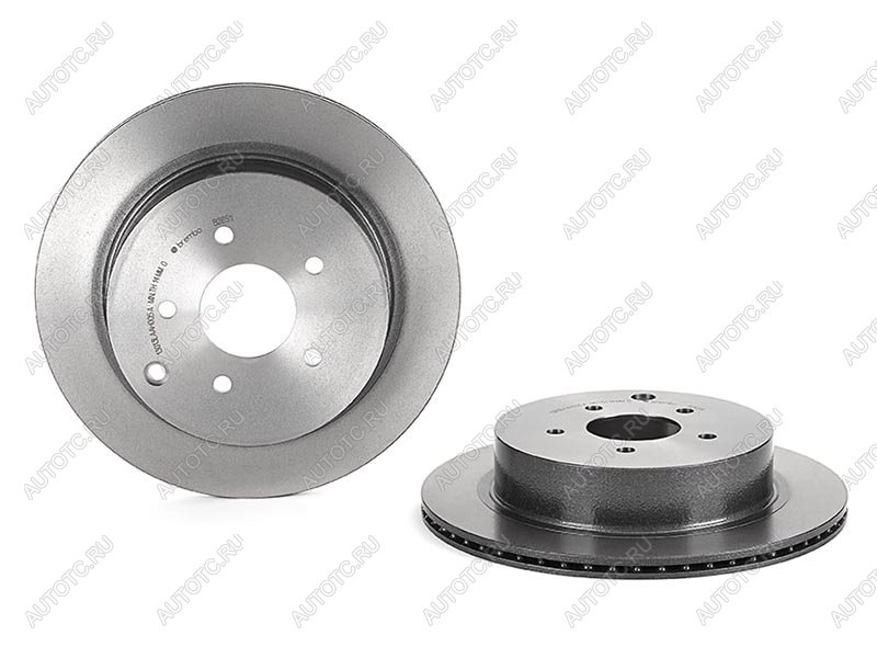 11 399 р. Диск тормозной задний Ø260 BREMBO INFINITI FX35 S50 рестайлинг (2006-2008)  с доставкой в г. Белгород