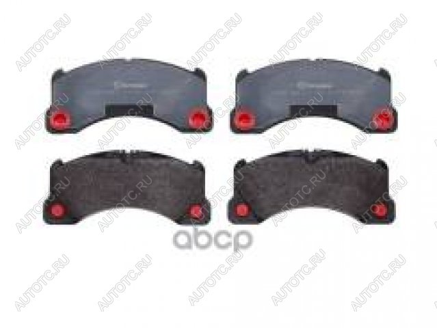 18 449 р. Колодки тормозные передние (4шт.) BREMBO Volkswagen Touareg 2 NF дорестайлинг (2010-2014)  с доставкой в г. Белгород