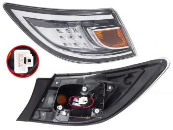 Фонарь задний левый (внешний, LED) SAT Mazda 6 GH рестайлинг универсал (2010-2012)