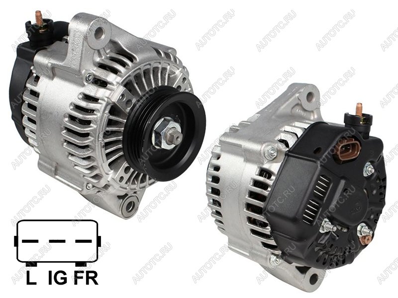 11 299 р. Генератор HONDA CR-V RD1/RD3 2.0 95-02 B20B/B20Z1 12V 95A SAT ST-85-0070, st850070 SAT ST-85-0070  с доставкой в г. Белгород