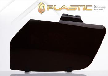 2 199 р. Защита фар CA-Plastic Opel Corsa D 1-ый рестайлинг, хэтчбэк 5 дв. (2010-2011) (серия Classic черный)  с доставкой в г. Белгород. Увеличить фотографию 2