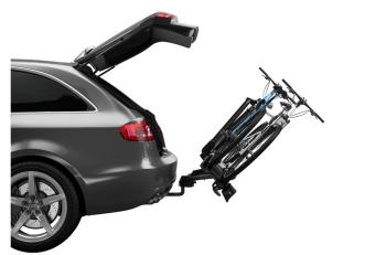 67 999 р. Велобагажник на 2 велосипеда с функцией наклона (13 pin) Thule VeloCompact 2 Skoda Fabia Mk1 хэтчбек рестайлинг (2004-2008)  с доставкой в г. Белгород. Увеличить фотографию 7