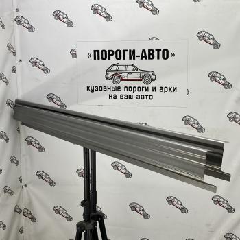 Ремкомплект порогов (2 шт) ПОРОГИ-АВТО Nissan Tiida ( 1 хэтчбэк,  1 хэтчбек) (2004-2014) C11 дорестайлинг, Япония, C11 дорестайлинг, C11 рестайлинг, Япония, C11 рестайлинг (холоднокатаная сталь 1 мм)