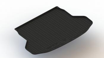 Коврик в багажник (термоэластопласт) Seintex Changan CS55 Plus (2021-2025) (черный)