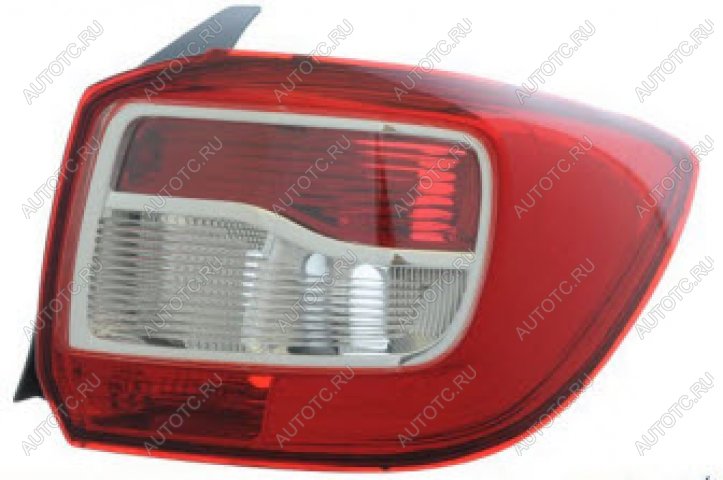 2 199 р. Фонарь задний правый внешний BODYPARTS Renault Logan 2 дорестайлинг (2014-2018)  с доставкой в г. Белгород