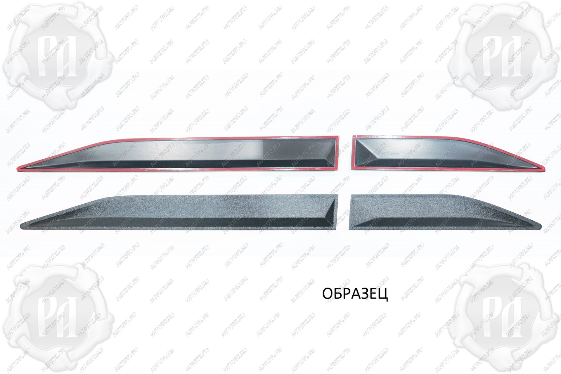 3 909 р. Молдинги на двери Русская Артель Geely Okavango (2021-2025) (глянец под покраску)  с доставкой в г. Белгород