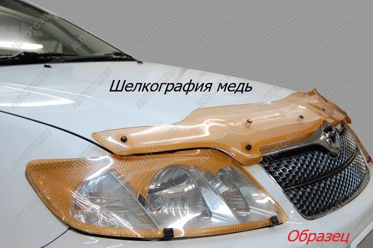 2 399 р.  Дефлектор капота (кузов kmjwwh) CA-Plastiс  Hyundai Starex/H1  A1 (2004-2007) рестайлинг (серия Шелкография медь)  с доставкой в г. Белгород