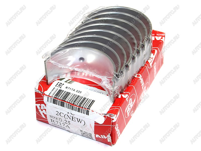 1 189 р. Вкладыши шатунные к-т 0,25 TOYOTA CORONACALDINATOWN ACE 2C2C-T3C-T 94- TAIHO R717A 025  с доставкой в г. Белгород