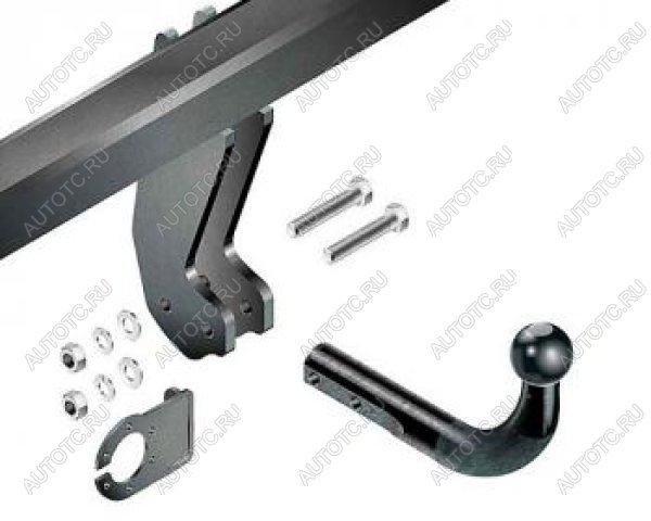 11 999 р. Фаркоп (крепление шара на двух болтах) Oris (Bosal) Nissan Qashqai 1 дорестайлинг (2007-2010) (стальной, шар A (F20))  с доставкой в г. Белгород