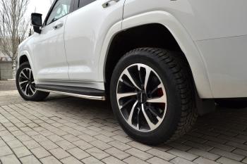 11 999 р. Защита порогов PT GROUP с окантовкой Ø38мм (НПС) HAVAL H9 2024- Haval H9 (2024-2025)  с доставкой в г. Белгород. Увеличить фотографию 7