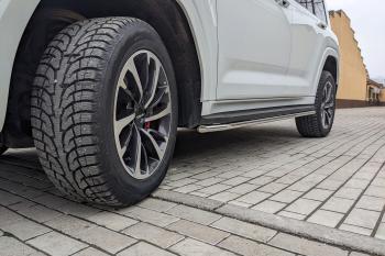 11 999 р. Защита порогов PT GROUP с окантовкой Ø38мм (НПС) HAVAL H9 2024- Haval H9 (2024-2025)  с доставкой в г. Белгород. Увеличить фотографию 2
