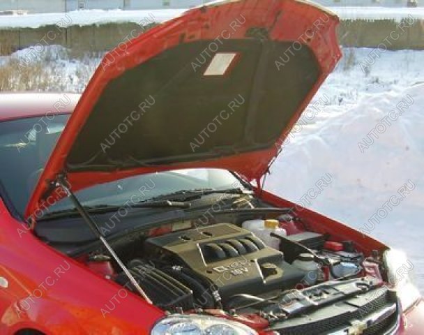 3 499 р. Упор капота ТехноМастер Chevrolet Lacetti седан (2002-2013)  с доставкой в г. Белгород